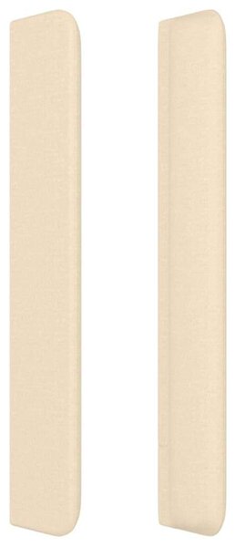 Fejtámla - Krémszín - Szövet - 103x16x118/128 cm