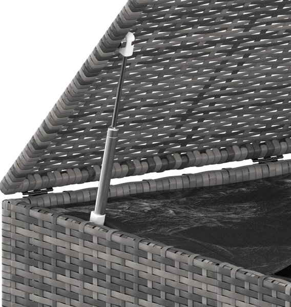 Kert-Polyrattan Párna Tároló - 145x100x103cm