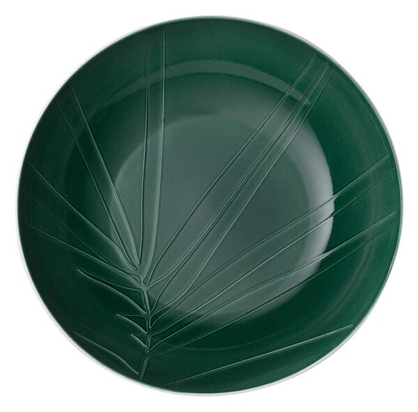 Leaf fehér-zöld porcelán szervírozó tál, ⌀ 26 cm - Villeroy & Boch