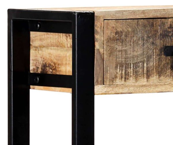 Tömör mangófa tálalóasztal 90 x 30 x 75 cm
