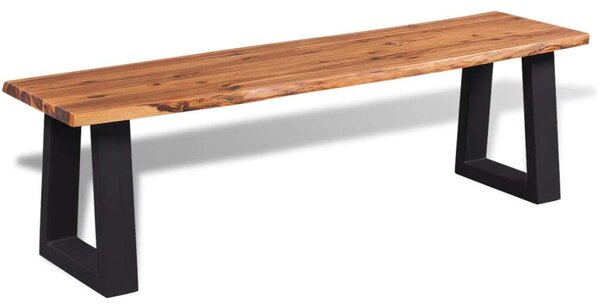 VidaXL tömör akácfa pad 145 cm