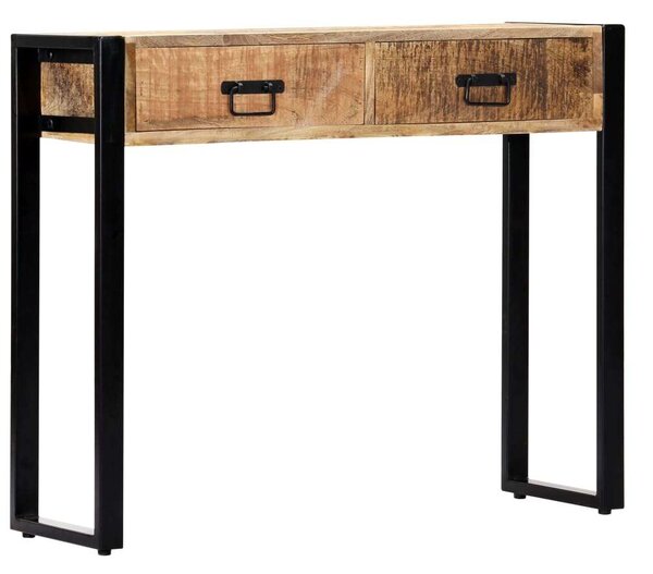 Tömör mangófa tálalóasztal 90 x 30 x 75 cm