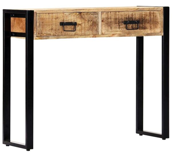 Tömör mangófa tálalóasztal 90 x 30 x 75 cm