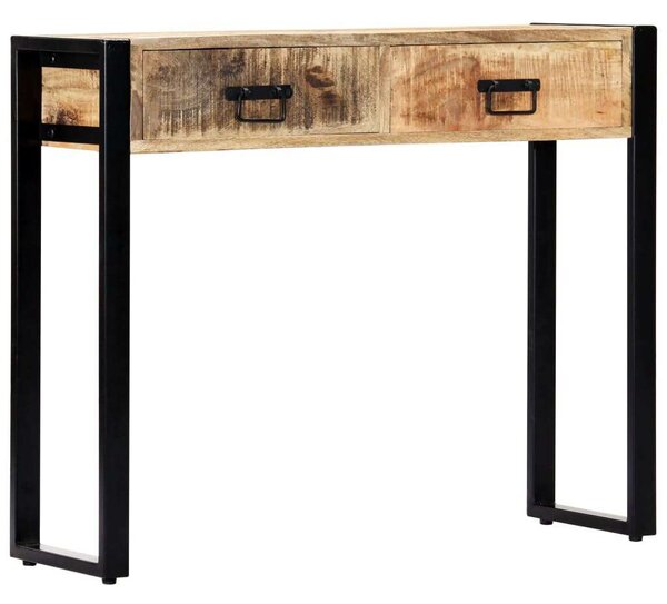 Tömör mangófa tálalóasztal 90 x 30 x 75 cm