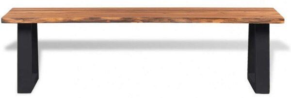VidaXL tömör akácfa pad 145 cm