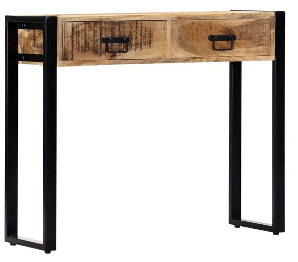 Tömör mangófa tálalóasztal 90 x 30 x 75 cm