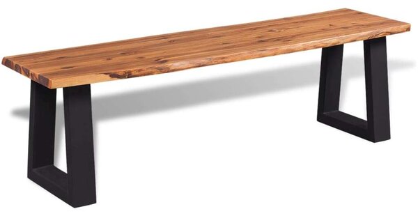 VidaXL tömör akácfa pad 145 cm
