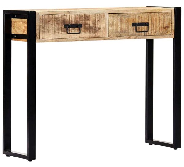 Tömör mangófa tálalóasztal 90 x 30 x 75 cm