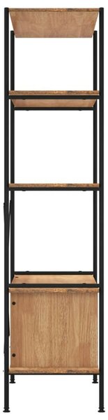 5 Polcos Fém-Fa Polcrendszer - 80x40x163 cm