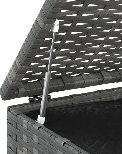 Polyrattan Kerti Párna Tároló - 100x49x103,5 cm
