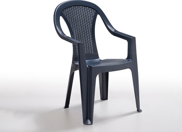 PASADENA 57x55x90 cm műanyag szék, grafit