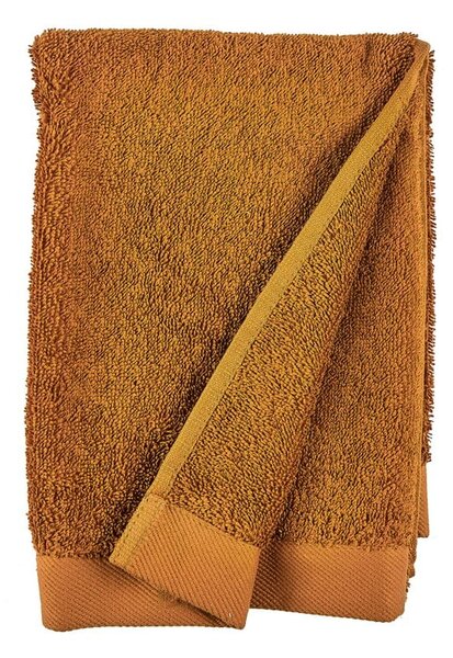 Clay narancssárga pamut frottírtörölköző, 100 x 50 cm - Södahl