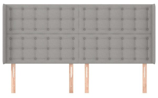 Homemania Szövet Fejtámla - Szárnyas - 203x16x118/128 cm