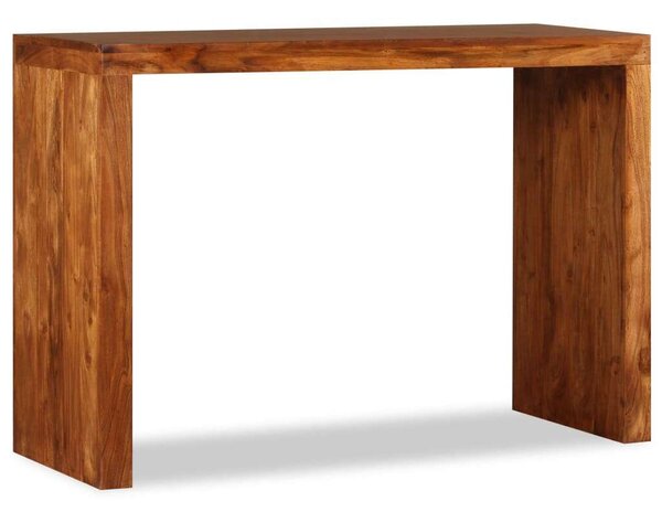 Konzolasztal tömör fából paliszander felülettel 110x40x76 cm
