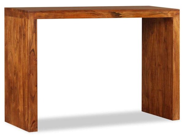 Konzolasztal tömör fából paliszander felülettel 110x40x76 cm