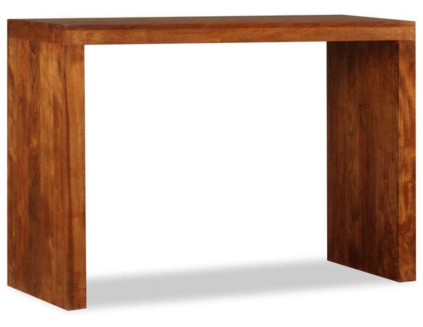 Konzolasztal tömör fából paliszander felülettel 110x40x76 cm