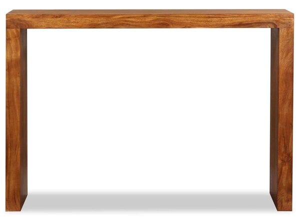 Konzolasztal tömör fából paliszander felülettel 110x40x76 cm