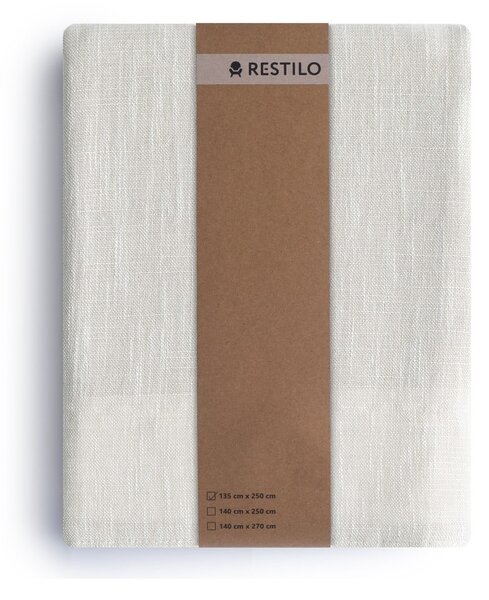 Krémszínű függöny 140x270 cm Valeta – Restilo