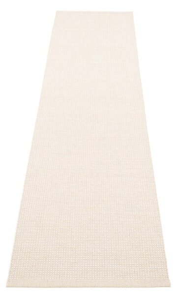 Krémszínű kültéri-beltéri futószőnyeg 70x300 cm Emm Vanilla – Pappelina
