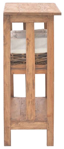 Újrahasznosított tömör fa tálalóasztal 69 x 28 x 70 cm