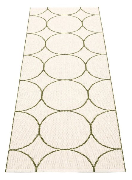Sötétzöld kültéri-beltéri futószőnyeg 70x200 cm Boo Dark Olive – Pappelina