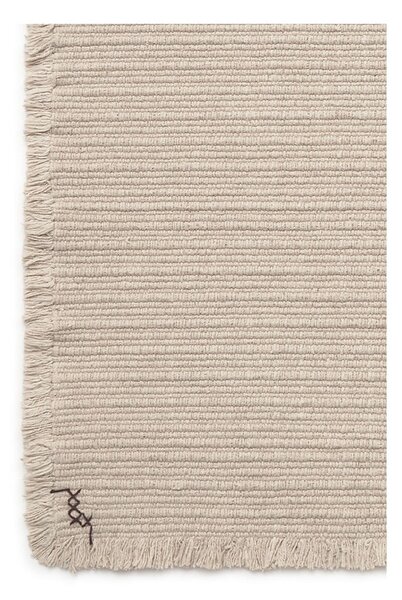 Krémszínű kézi szövésű pamut szőnyeg 140x200 cm Handloom – Lorena Canals