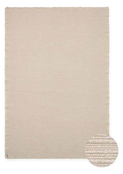 Krémszínű kézi szövésű pamut szőnyeg 140x200 cm Handloom – Lorena Canals