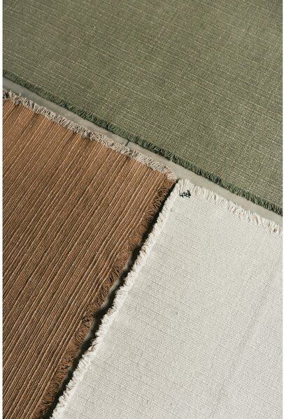 Krémszínű kézi szövésű pamut szőnyeg 140x200 cm Handloom – Lorena Canals