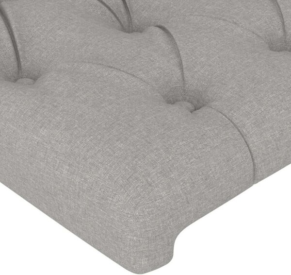 Elegáns Szövet Fejtámla Szárnyakkal - 203cm