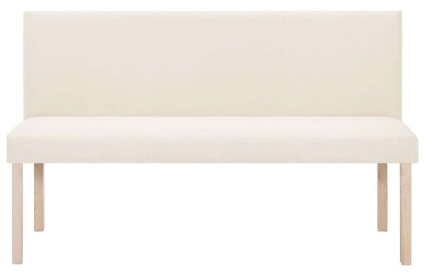 VidaXL Krémszínű Poliészter Pad - 139,5 cm