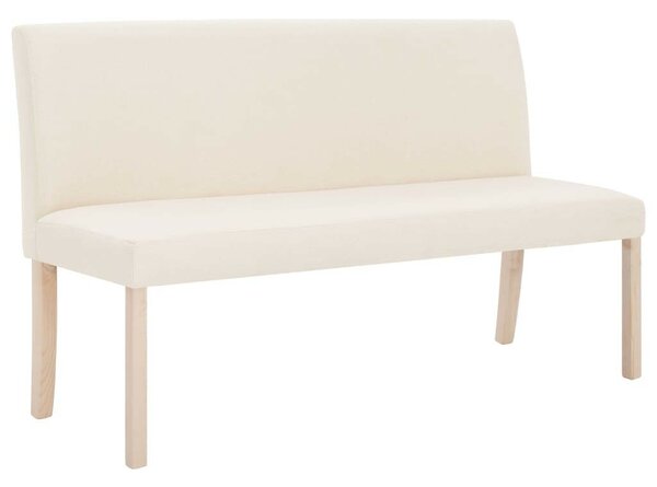 VidaXL Krémszínű Poliészter Pad - 139,5 cm