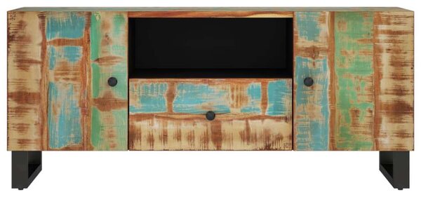 VidaXL Rusztikus TV-szekrény - Újrahasznosított Fa - 105x33,5x46 cm