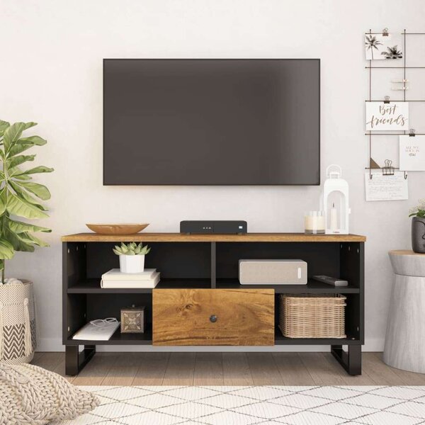 VidaXL Mangófa TV-szekrény - 100x33x46 cm