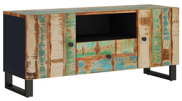 VidaXL Rusztikus TV-szekrény - Újrahasznosított Fa - 105x33,5x46 cm
