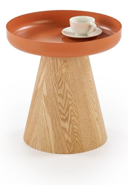 Lerakóasztal, 40 cm, natúr / fahéj - JONQUILLE