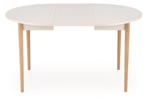 Kihúzható étkezőasztal, 102-142 cm, asztallap: kasmír, lábak: natúr - TOURNIQUET