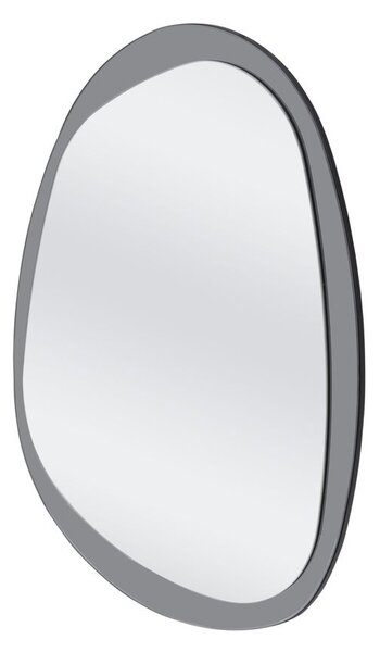 Fali tükör, 80 cm, ezüst / szürke - PLACE