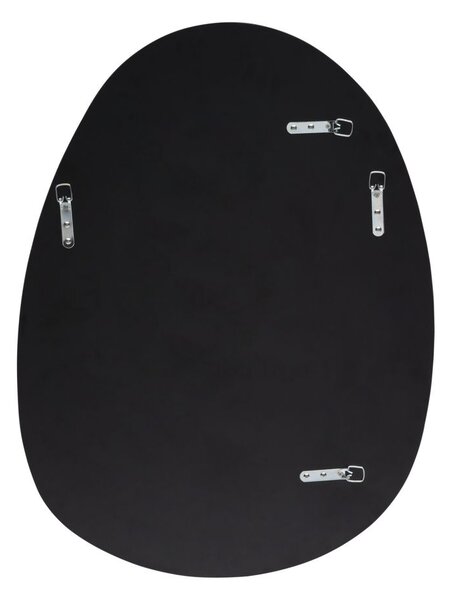 Fali tükör, 80 cm, ezüst / szürke - PLACE