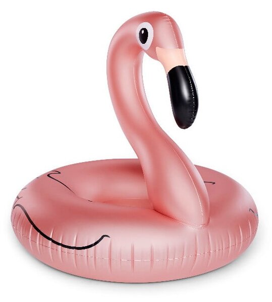 Világos rózsaszín flamingó alakú úszógumi - Big Mouth Inc