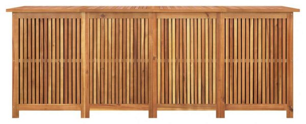 Akácfa Kerti Tárolóláda - 200x80x75 cm