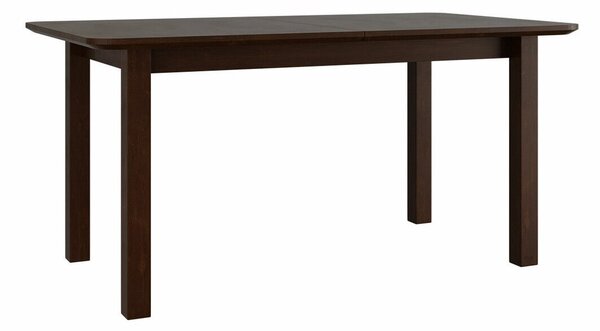Asztal Victorville 118, Dió, 76x90x160cm, Hosszabbíthatóság, Természetes fa furnér, Váz anyaga, Részben összeszerelt, Bükkfa