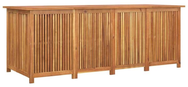 Akácfa Kerti Tárolóláda - 200x80x75 cm