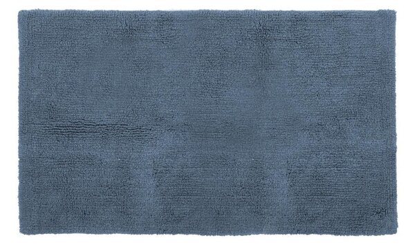 Luca kék pamut fürdőszobaszőnyeg, 60 x 100 cm - Tiseco Home Studio