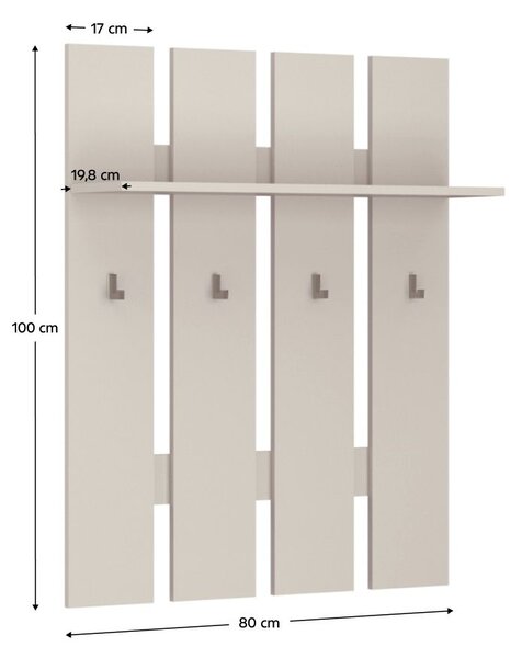 Fogaspanel 80 cm, kasmír - VILLENEUVE