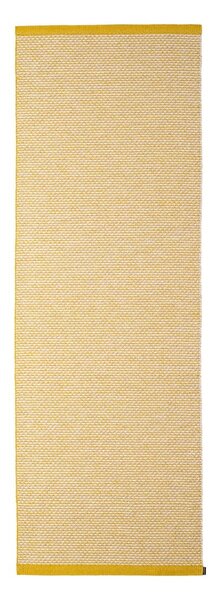 Mustársárga kültéri-beltéri futószőnyeg 70x200 cm Effi Mustard – Pappelina