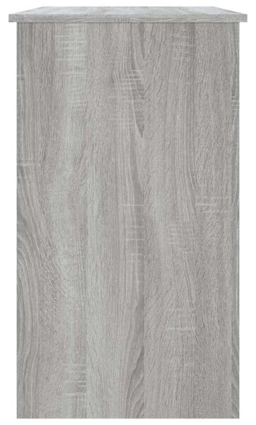 Sonoma Szürke Íróasztal - 3 Fiók - 90x45x76 cm