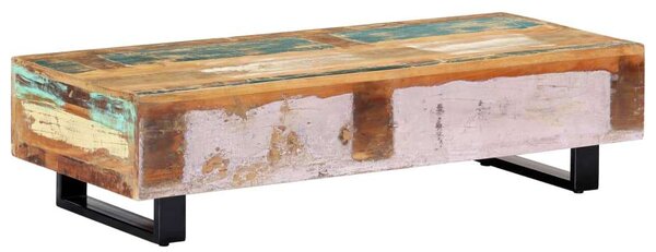 Rusztikus Újrahasznosított Fa Dohányzóasztal - 120x50x30 cm