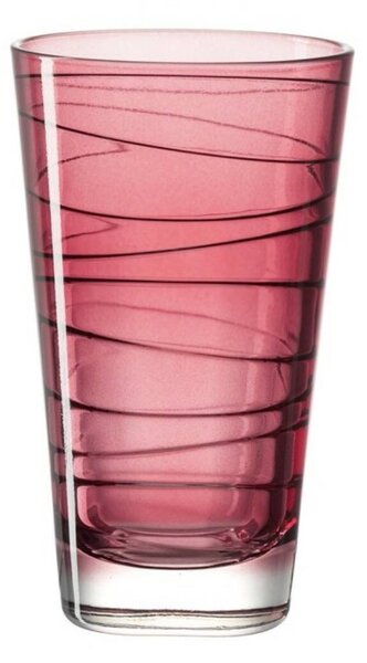 Leonardo Vario pohár üdítős 280ml piros