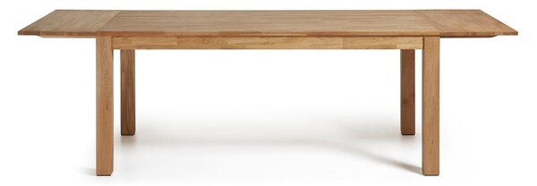 Bővíthető tölgyfa étkezőasztal 140 x 90 cm - Kave Home