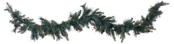 Zöld karácsonyi füzér égősorral 180 cm WHITEHORN